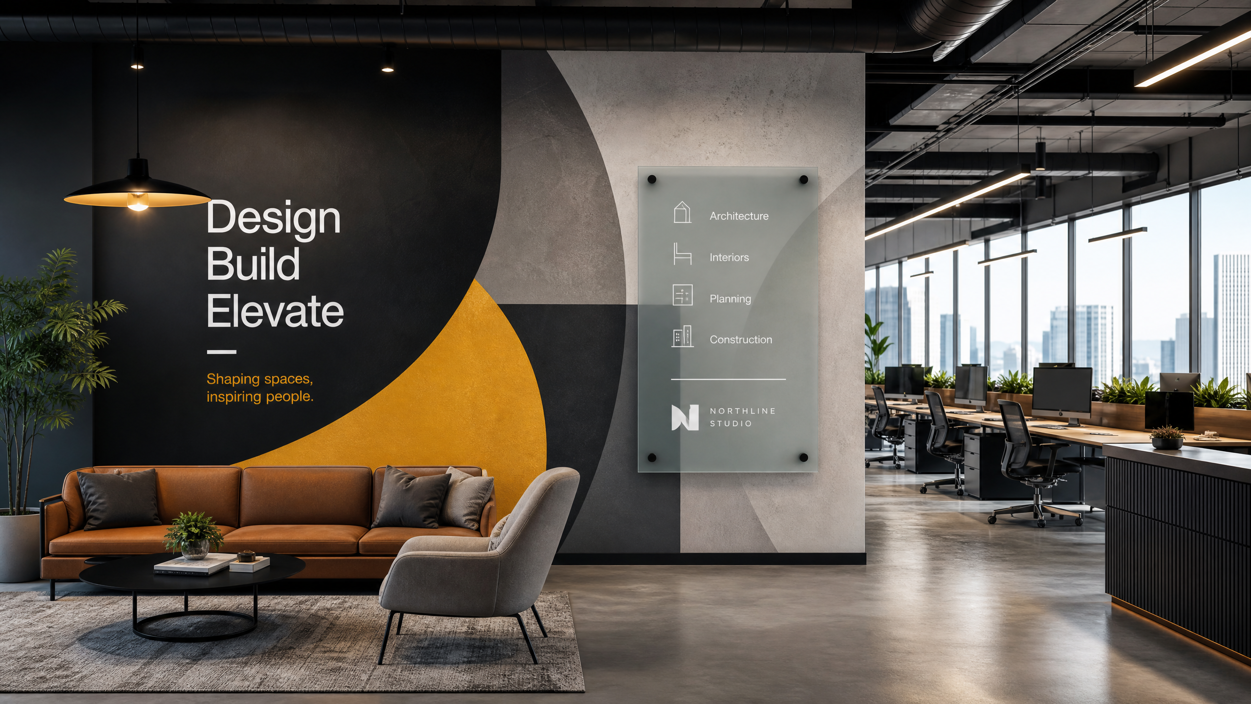 Modern Office Installation