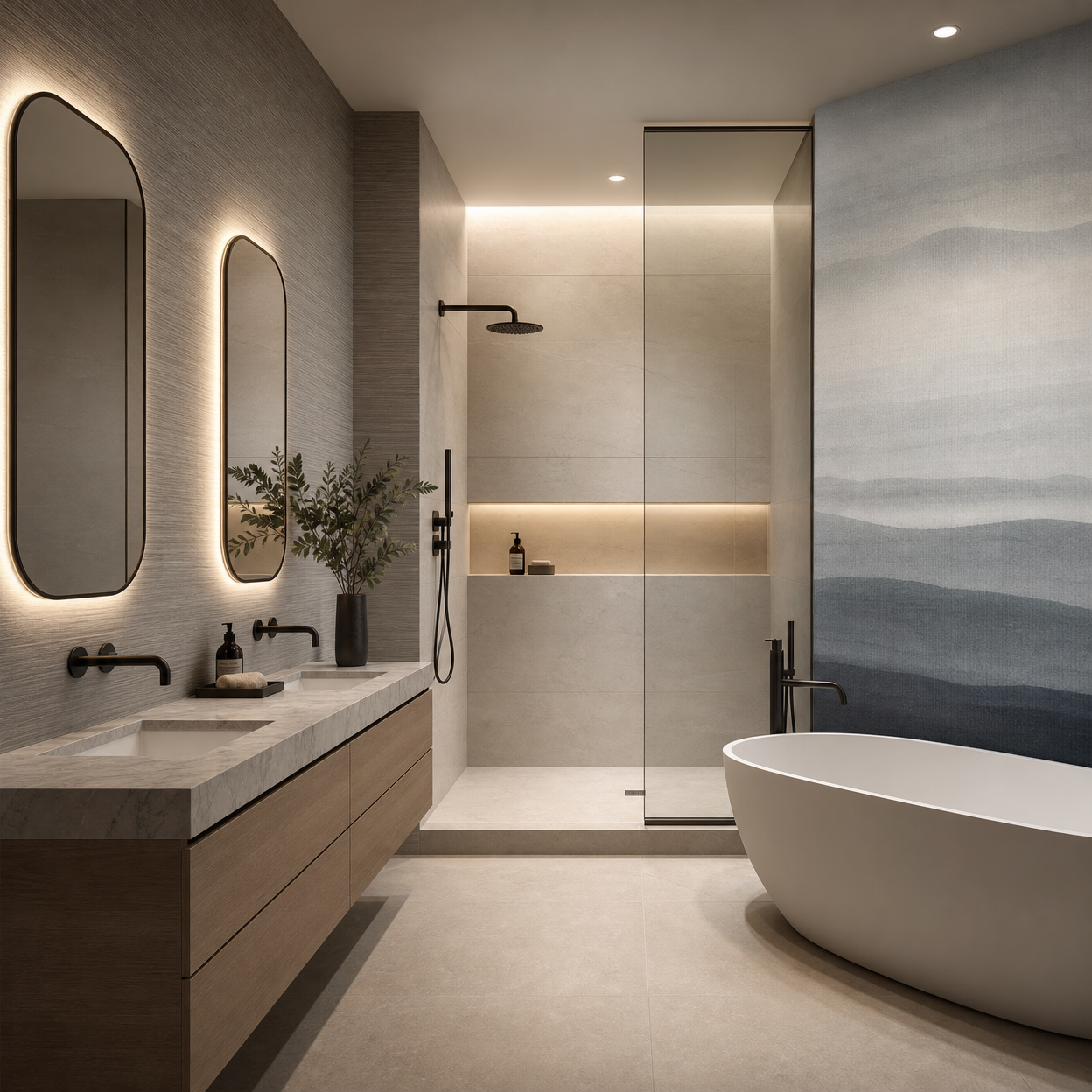 Luxury Bathroom Finish